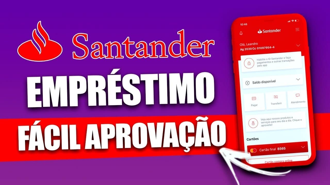 Empréstimo pessoal Santander: Saiba Como solicitar online!