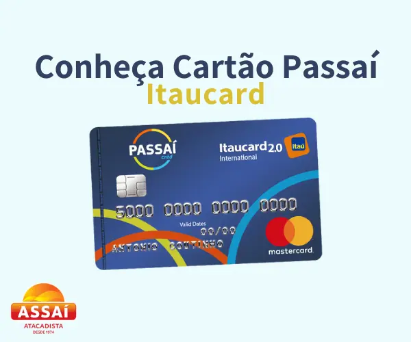 Conheça o cartão Passaí Itaucard - Até 50% de descontos!
