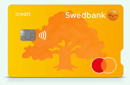 Bankkort från Swedbank