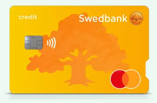Bankkort från Swedbank