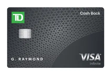 TD Cash Back Visa Infinite* Card