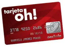 Tarjeta Oh!