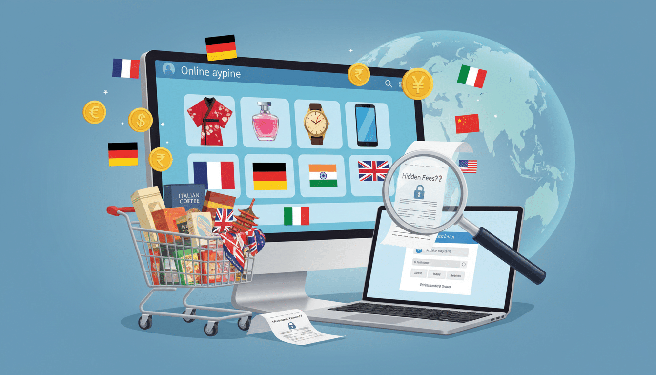 Como evitar taxas escondidas em compras internacionais