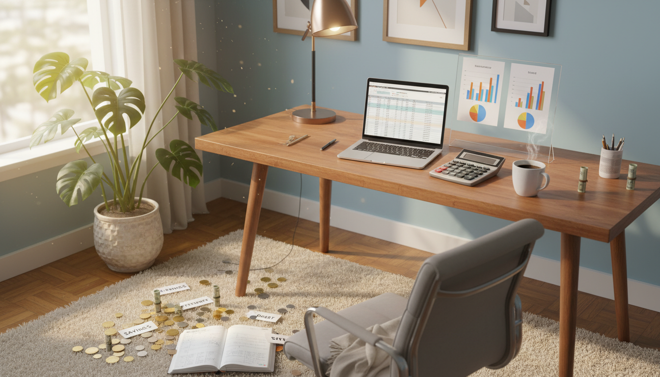 Näin rakennat toimivan kuukausibudjetin