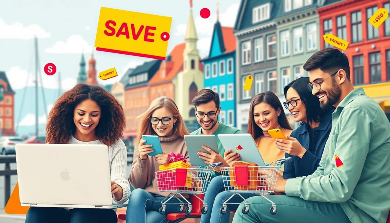 Sådan sparer du penge på online shopping i Danmark